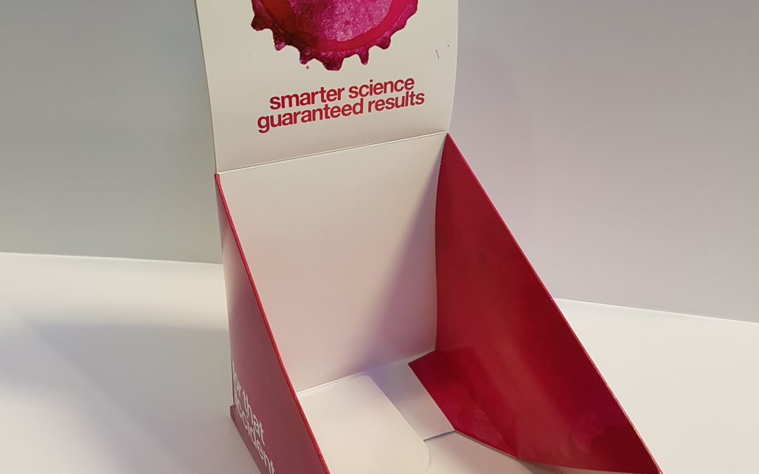 Sample counter display box